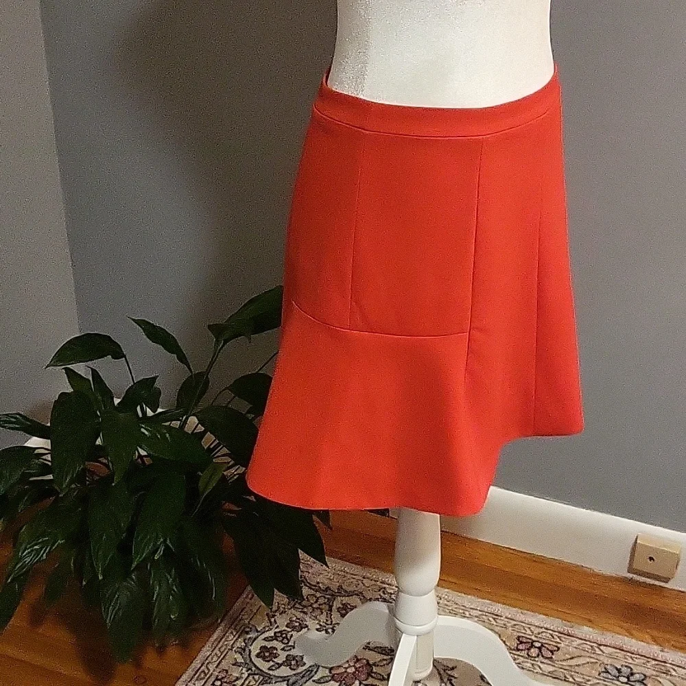 Women's Mini Skirt in Bright Red